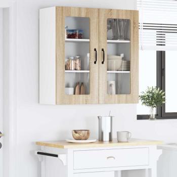 Küchenhängeschrank Sonoma-Eiche 80 x 31 x 80 cm Holzwerkstoff