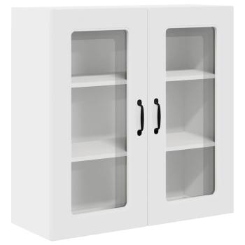 Küchenhängeschrank Hochglanz Weiß 80 x 31 x 80 cm Holzwerkstoff