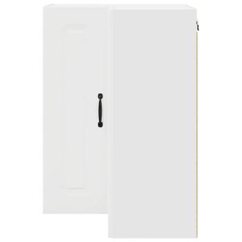 Küchenhängeschrank mit Regal Weiß 57 x 57 x 80 cm Holzwerkstoff