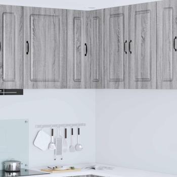 ARDEBO.de - Küchenhängeschrank Graues Sonoma 57 x 57 x 80 cm Holzwerkstoff