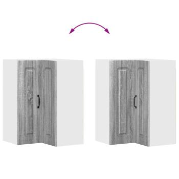 Küchenhängeschrank Graues Sonoma 57 x 57 x 80 cm Holzwerkstoff