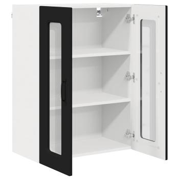 Küchenhängeschrank Schwarz 60 x 31 x 80 cm Holzwerkstoff