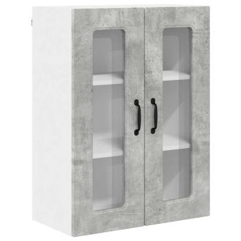 Küchenhängeschrank Beton Grau 60 x 31 x 80 cm Holzwerkstoff