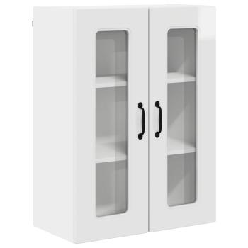 Küchenhängeschrank Hochglanz Weiß 60 x 31 x 80 cm Holzwerkstoff