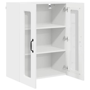 Küchenhängeschrank Hochglanz Weiß 60 x 31 x 80 cm Holzwerkstoff