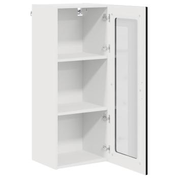 Küchenhängeschrank Schwarz 40 x 31 x 100 cm Holzwerkstoff