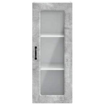 Küchenhängeschrank Beton Grau 40 x 31 x 100 cm Holzwerkstoff