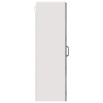 Küchenhängeschrank Beton Grau 40 x 31 x 100 cm Holzwerkstoff