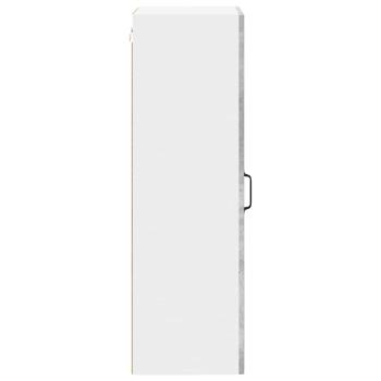 Küchenhängeschrank Beton Grau 40 x 31 x 100 cm Holzwerkstoff