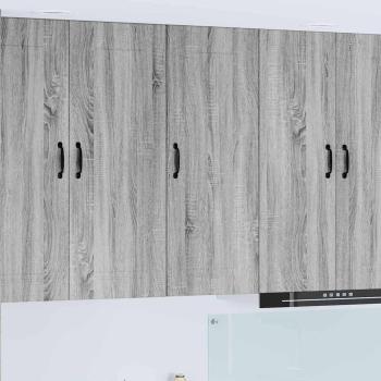 ARDEBO.de - Küchenhängeschrank Graues Sonoma 40 x 31 x 100 cm Holzwerkstoff