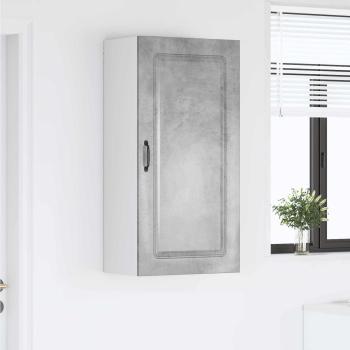 ARDEBO.de - Küchenhängeschrank Beton Grau 50 x 31 x 100 cm Holzwerkstoff