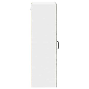 Küchenhängeschrank Beton Grau 50 x 31 x 100 cm Holzwerkstoff