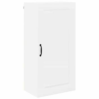 Küchenhängeschrank mit Regal Hochglanz Weiß 50 x 31 x 100 cm