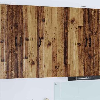 ARDEBO.de - Küchenhängeschrank Altholz 50 x 31 x 100 cm Holzwerkstoff