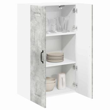 Küchenhängeschrank Beton Grau 60 x 31 x 100 cm Holzwerkstoff