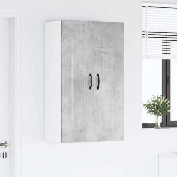 Küchenhängeschrank Beton Grau 60 x 31 x 100 cm Holzwerkstoff