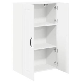 Küchenhängeschrank mit Regal Hochglanz Weiß 60 x 31 x 100 cm