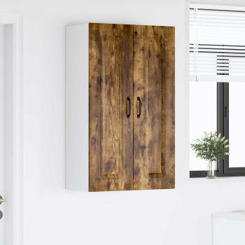 Küchenhängeschrank mit Regal Geräucherte Eiche 60 x 31 x 100 cm