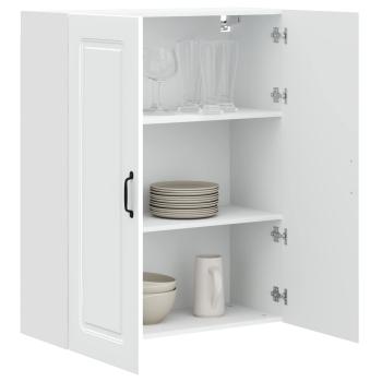 Küchenhängeschrank mit Tür Weiß 80 x 31 x 100 cm Holzwerkstoff