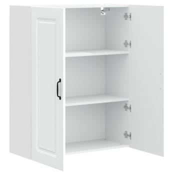 Küchenhängeschrank mit Tür Weiß 80 x 31 x 100 cm Holzwerkstoff