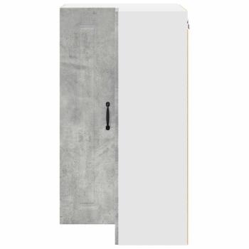 Küchenhängeschrank Beton Grau 57 x 57 x 100 cm Holzwerkstoff