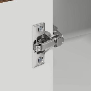 Küchenhängeschrank mit Regal Geräucherte Eiche 57 x 57 x 100 cm