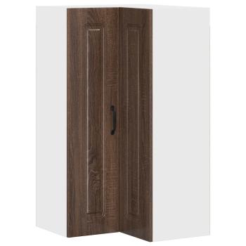 Küchenhängeschrank mit Tür Braun Eichen-Optik 57 x 57 x 100 cm