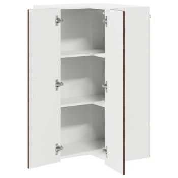 Küchenhängeschrank mit Tür Braun Eichen-Optik 57 x 57 x 100 cm