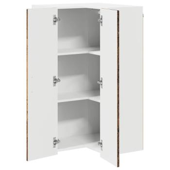 Küchenhängeschrank Altholz 57 x 57 x 100 cm Holzwerkstoff