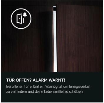 AEG OSC7C181DS 7000 GreenZone Einbau-Kühl-Gefrierkombination, Nischenhöhe 1780 mm, 249 L, TwinTech NoFrost, KI CoolAssist, Schlepptür, weiß (925555054)