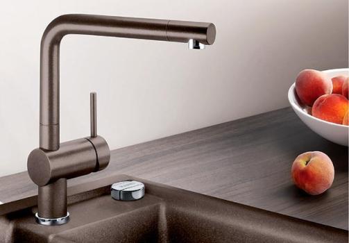 Blanco Linus Einhebelmischer Hochdruck, anthrazit (516698)