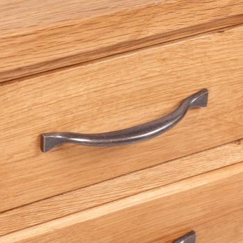 Nachttische 2 Stk. 40x30x54 cm Massivholz Eiche