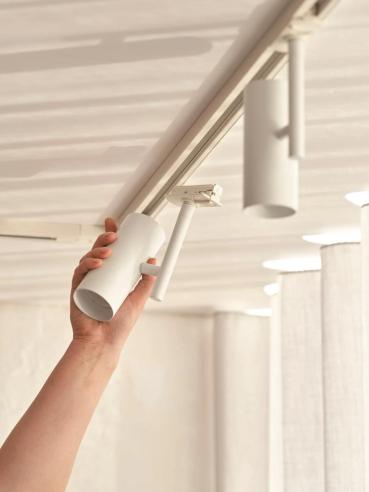 Nordlux Jerome Link Spot Schienensystem, GU10, IP20, weiß (2510079901)