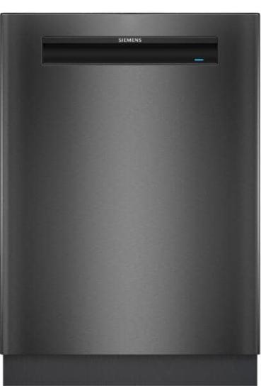 ARDEBO.de Siemens SN15EC06CS iQ500 Unterbau-Geschirrspüler, 60 cm breit, 14 Maßgedecke, autoOpen dry, varioSpeed Plus, Connect-App, Programm-Assistent, Gebürsteter schwarzer Stahl Anti-Fingerprint