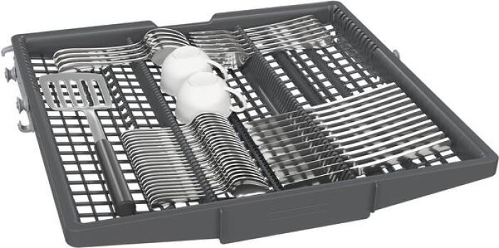 Siemens SN15EC06CS iQ500 Unterbau-Geschirrspüler, 60 cm breit, 14 Maßgedecke, autoOpen dry, varioSpeed Plus, Connect-App, Programm-Assistent, Gebürsteter schwarzer Stahl Anti-Fingerprint