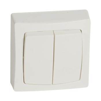 ARDEBO.de Legrand 086020 Aufputz Serienschalter Oteo weiß