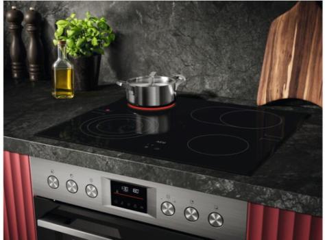 AEG KOMBI3026F EEK A+ Herdset mit Glaskeramikkochfeld (OU5AE20SM + TA64RA07FB), 60 cm breit, 72 L, Timer Display, Edelstahl (801419450)