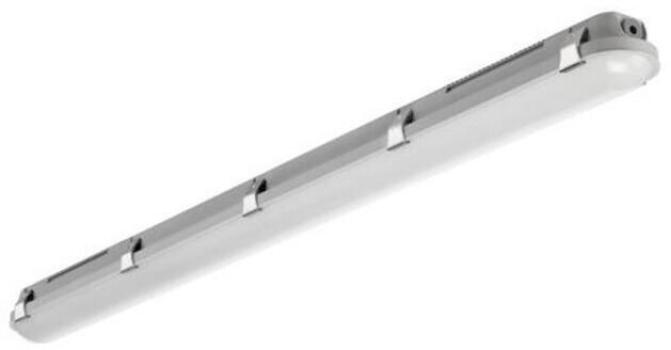 ARDEBO.de Brumberg HUMID ONE PRO LED-Feuchtraum-Wannenleuchte, 38W, 4900lm, 4000K, IP65, IK08, DALI dimmbar, 1190mm, grau (78114114)
