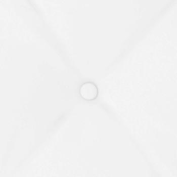 Rücken Kissen Weiß 140 x 19 x 50 cm Stoff