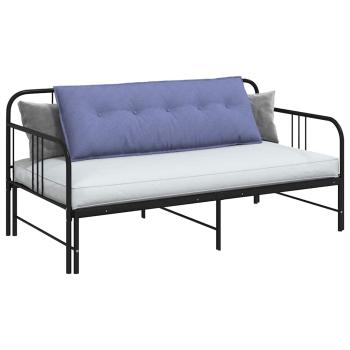 Rücken Kissen Jeans blau 140 x 19 x 50 cm Stoff