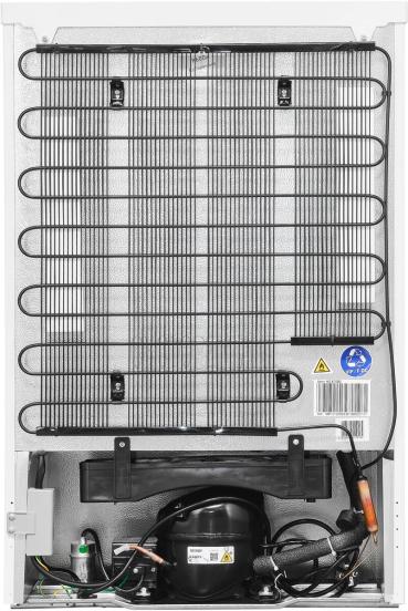 Exquisit KS16-V-H-010C Stand Kühlschrank ohne Gefrierfach, 56 cm breit, 133 L, LED Beleuchtung, Temperaturregelung, weiß