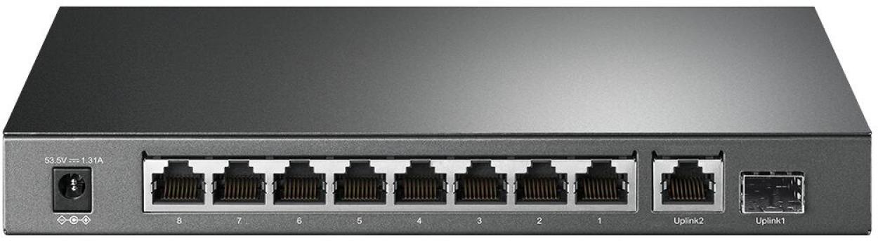 TP-Link 10-Port-Gigabit-Desktop-Switch mit 8 PoE+ Ports (TL-SG1210P)