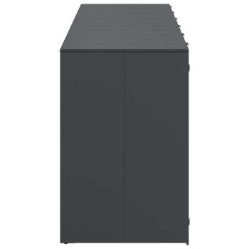 Wagenmüllbehälter für 3 Behälter Anthrazit