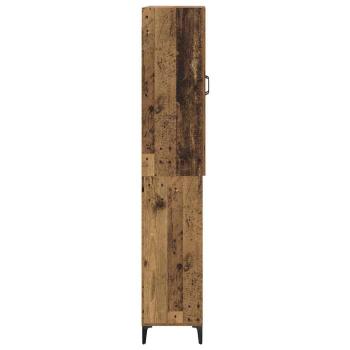 Hochboard Wandmontiert Altholz 69,5 x 34 x 180 cm Holzwerkstoff