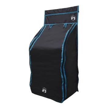 Hängender Zeltorganizer mit 10 Taschen mit Speicher Schwarz