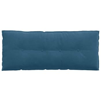 Rücken Kissen Blau 120 x 50 cm Cordstoff