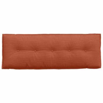 Rücken Kissen Rot-Orange 140 x 50 cm Cordstoff