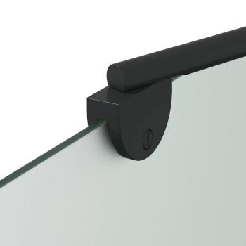 Duschabtrennung Schwarz 120 x 68 x 130 cm