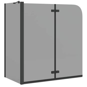 Duschabtrennung Schwarz 120 x 68 x 130 cm