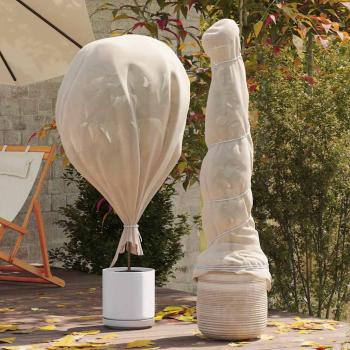 ARDEBO.de - Frostschutz-Pflanzen-Vlies Beige 100 x 3,2 m Vliesstoff